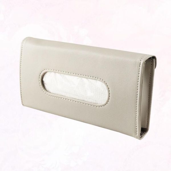 sun visor pu paper holder tissue box hanging leather clips organizer case napkin for home living room car (beige) boxes & napkins
sun visor pu paper holder tissue box hanging leather clips organizer case napkin for home living room car (beige) boxes & napkins