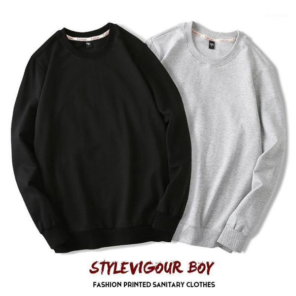 men's hoodies & sweatshirts sweatshirt men women round neck hoodie oversize hip hop solid black gray long sleeve sport cotton 
men's hoodies & sweatshirts sweatshirt men women round neck hoodie oversize hip hop solid black gray long sleeve sport cotton