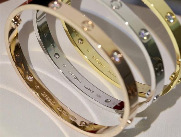 luxury designer bracelets bangle gfb 18k gold plated with original box card bag unique code numbers sliver cart diamond, Black
luxury designer bracelets bangle gfb 18k gold plated with original box card bag unique code numbers sliver cart diamond, Black