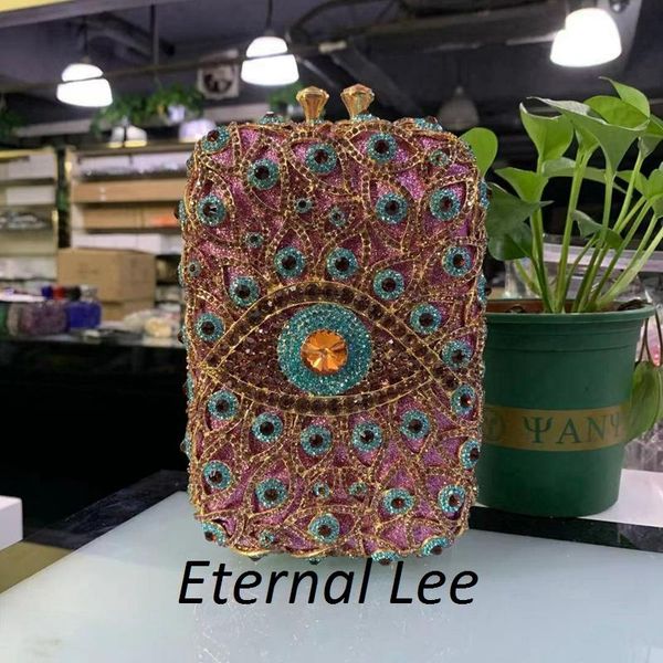 evening bags evil eye shape crystal handbag women party clutch bag ladies dinner purse with chain
evening bags evil eye shape crystal handbag women party clutch bag ladies dinner purse with chain