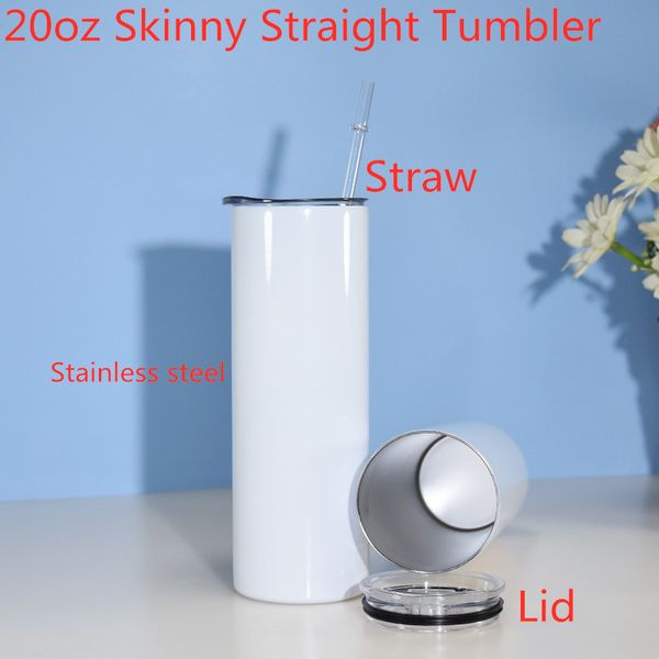 promotion 20oz sublimation straight tumbler stainless steel mugs white blank double wall vacuum insulated with sealing lid and plastic straw
promotion 20oz sublimation straight tumbler stainless steel mugs white blank double wall vacuum insulated with sealing lid and plastic straw