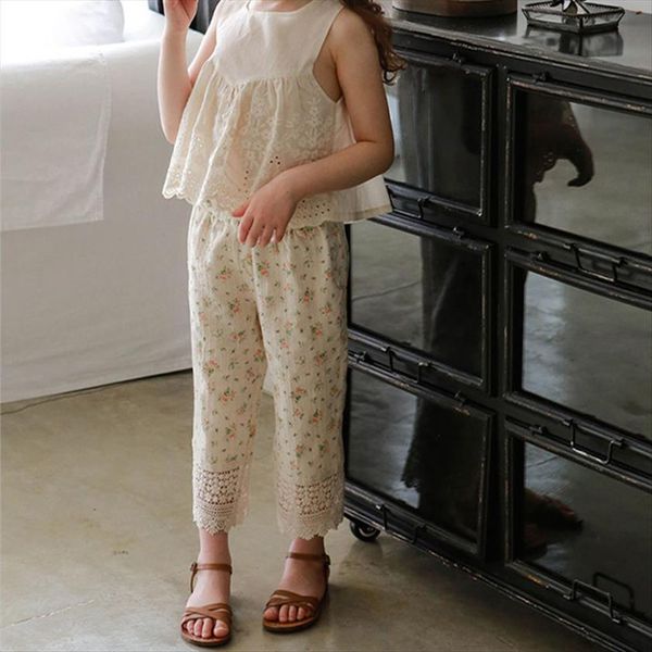 summer pieces flowers 9 points pants soft cotton anti mosquito girl beach childrens, Blue
summer pieces flowers 9 points pants soft cotton anti mosquito girl beach childrens, Blue