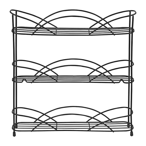 counter3-tier rack kitchen cabinet organizer or optional wall-mounted storage, raised rubberized feet storage & organization
counter3-tier rack kitchen cabinet organizer or optional wall-mounted storage, raised rubberized feet storage & organization