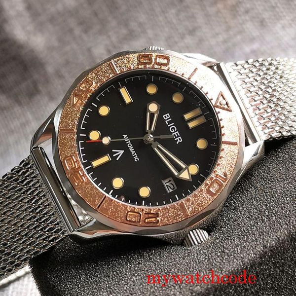 wristwatches nh35 miyota 8215 41mm black dial sapphire glass rotating bezel luminous date automatic men's watch, Slivery;brown
wristwatches nh35 miyota 8215 41mm black dial sapphire glass rotating bezel luminous date automatic men's watch, Slivery;brown