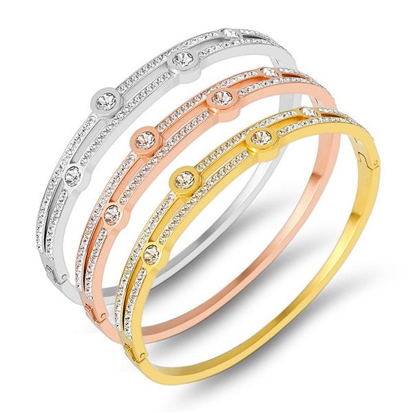 bangle titanium steel, gold bracelet, stainless steel jewelry, luxury ladies bracelets, accessories, charm of bracelets, Black
bangle titanium steel, gold bracelet, stainless steel jewelry, luxury ladies bracelets, accessories, charm of bracelets, Black