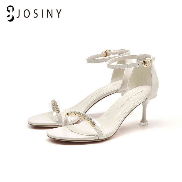 josiny 6.5cm women's sandals high heel for ladies dress woman slip on party heels wedding shoes pu open toes 220315, Black
josiny 6.5cm women's sandals high heel for ladies dress woman slip on party heels wedding shoes pu open toes 220315, Black