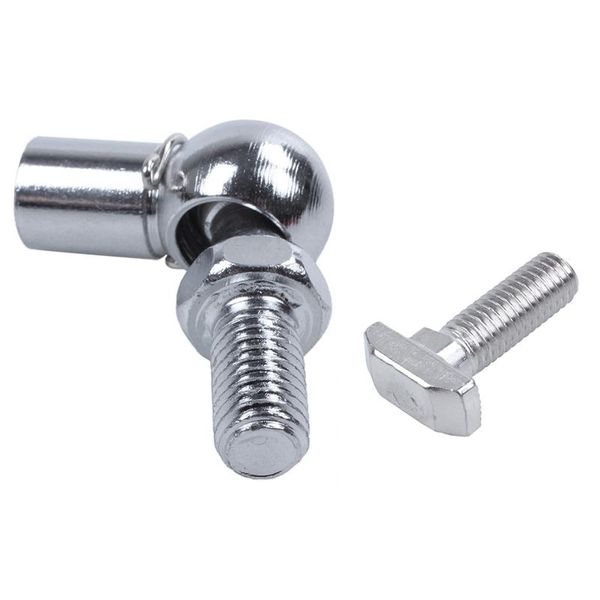 5pcs m8 thread t-slot drop-in stud sliding screw bolt & 2x gas strut m6 female 16mm ball socket dia flat bracket hand tools
5pcs m8 thread t-slot drop-in stud sliding screw bolt & 2x gas strut m6 female 16mm ball socket dia flat bracket hand tools