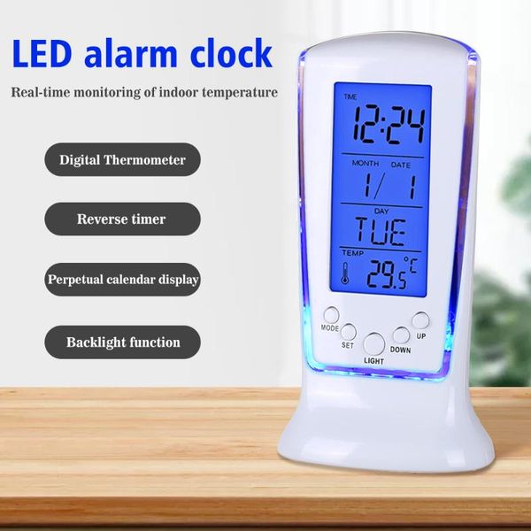 desk & table clocks electronic clock wireless mini led light backlit alarm calendar temperature date week display
desk & table clocks electronic clock wireless mini led light backlit alarm calendar temperature date week display