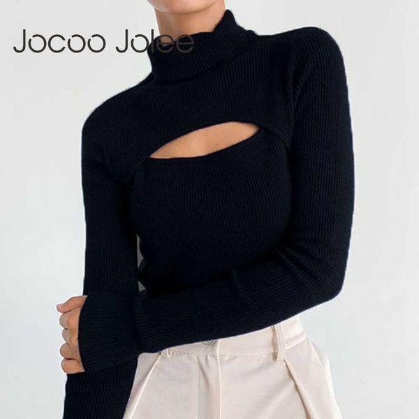 jocoo jolee women spring and autumn knitting long sleeve turtleneck slim pullovers solid hollow out slim elegant 210619, White
jocoo jolee women spring and autumn knitting long sleeve turtleneck slim pullovers solid hollow out slim elegant 210619, White