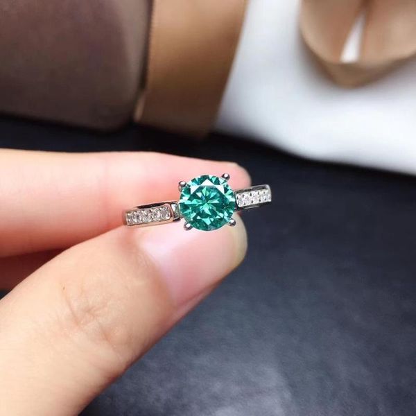 cluster rings est style flashing green moissanite gem ring for women 925 sterling silver shiny better than diamond engagement gift, Golden;silver
cluster rings est style flashing green moissanite gem ring for women 925 sterling silver shiny better than diamond engagement gift, Golden;silver