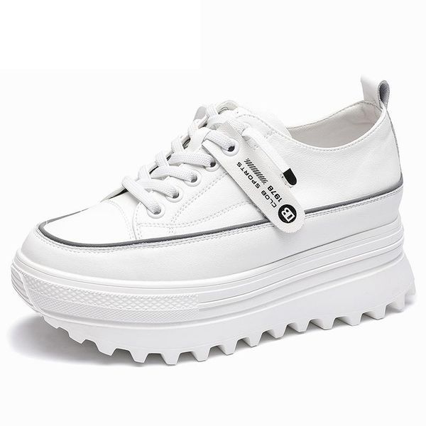 dress shoes 5.5cm genuine leather platform wedge chunky sneaker white casual comfortable breathable spring autumn, Black
dress shoes 5.5cm genuine leather platform wedge chunky sneaker white casual comfortable breathable spring autumn, Black