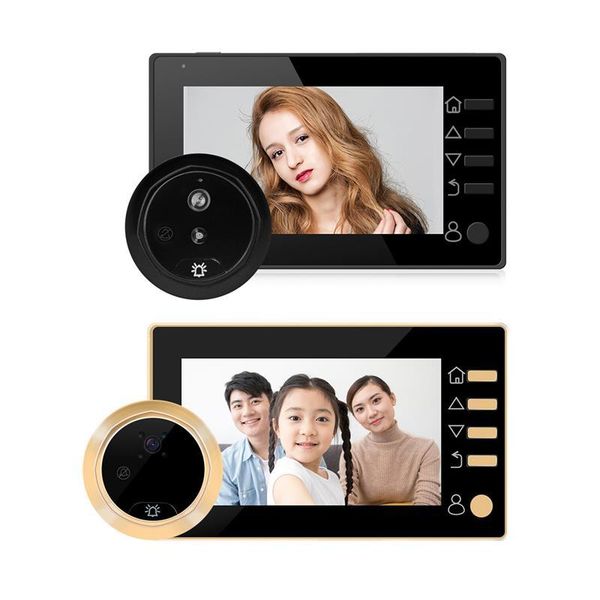 4.3 inch lcd color screen digital doorbell camera electronic door viewer night vision support motion detection doorbells
4.3 inch lcd color screen digital doorbell camera electronic door viewer night vision support motion detection doorbells