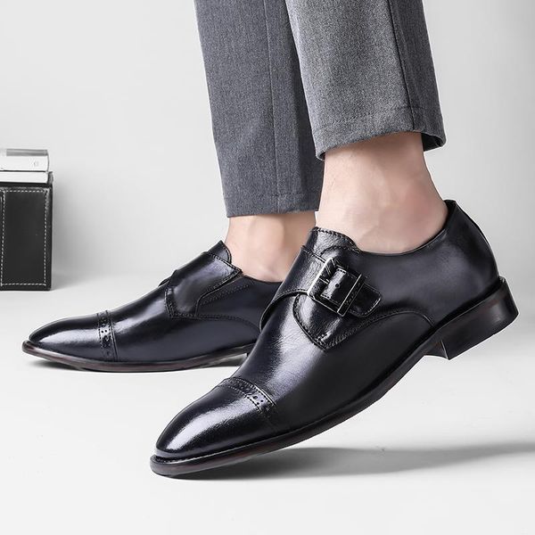 dress shoes men oxfords british style genuine leather business formal flats wedding party big size 47, Black
dress shoes men oxfords british style genuine leather business formal flats wedding party big size 47, Black