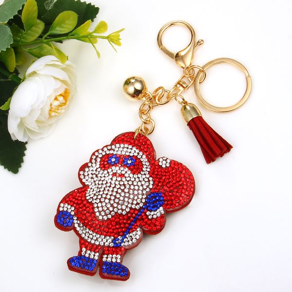 10pcFashion Crystal Keychain Women Key Holder Chain Ring Car llaveros bag pendant Charm Santa Claus gloves Key Chain Christmas Gifts
10pcFashion Crystal Keychain Women Key Holder Chain Ring Car llaveros bag pendant Charm Santa Claus gloves Key Chain Christmas Gifts