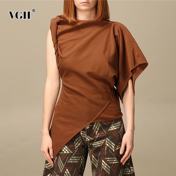 white casual t shirt for women asymmetrical collar half sleeve one off shoulder irregular slim shirts female clothing 210507
white casual t shirt for women asymmetrical collar half sleeve one off shoulder irregular slim shirts female clothing 210507