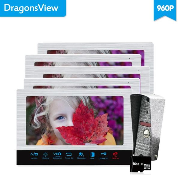 dragonsview 10 inch 960p ahd wired video doorbell with hd cameras doorphone unlock monitoring recording talk ring call panel 5v1 door phones
dragonsview 10 inch 960p ahd wired video doorbell with hd cameras doorphone unlock monitoring recording talk ring call panel 5v1 door phones