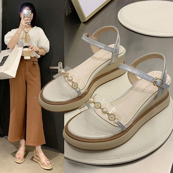 snowflake decoration transparent sandals women metal chains pearl beading gladiator sandalias mujer 2021 wedges sandale femme, Black
snowflake decoration transparent sandals women metal chains pearl beading gladiator sandalias mujer 2021 wedges sandale femme, Black