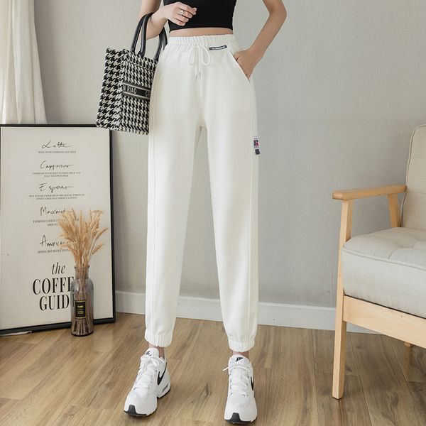 women's pants & capris sweatpants spring and autumn's high elongated ground fashion ankle-tied sports g4wt, Black;white
women's pants & capris sweatpants spring and autumn's high elongated ground fashion ankle-tied sports g4wt, Black;white