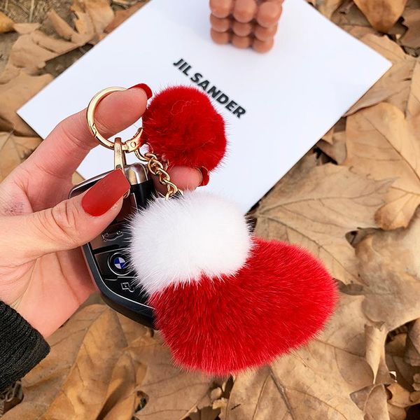 keychains 2021 handmade christmas boots pendant real bag key ring car chain, Silver 
keychains 2021 handmade christmas boots pendant real bag key ring car chain, Silver