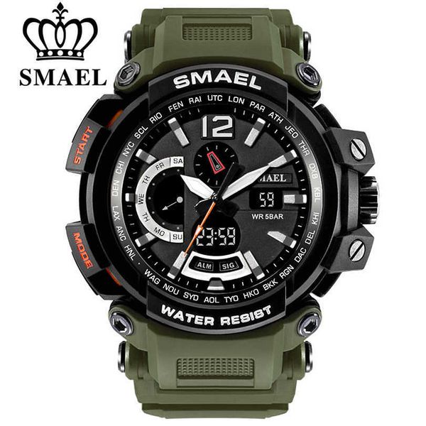 smael brand luxury sport watch men digital watches 5bar waterproof military dual display wristwatches relogio masculino 1702 210728, Slivery;brown
smael brand luxury sport watch men digital watches 5bar waterproof military dual display wristwatches relogio masculino 1702 210728, Slivery;brown