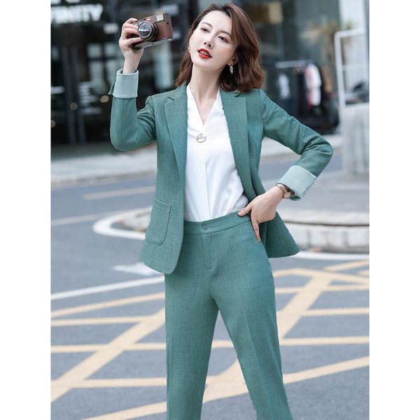 fashion casual ladies blazer with pocket for women pant suits long sleeve jacket sets work wear uniform business clothes ol women's & b, White;black
fashion casual ladies blazer with pocket for women pant suits long sleeve jacket sets work wear uniform business clothes ol women's & b, White;black