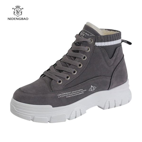 boots winter women breathable chunky sneakers for vulcanize shoes casual fashion platform basket femm, Black
boots winter women breathable chunky sneakers for vulcanize shoes casual fashion platform basket femm, Black