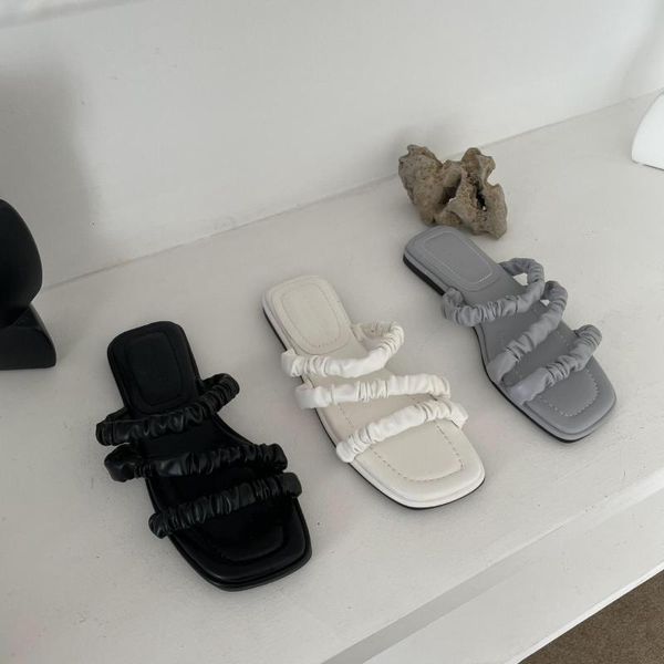 shoes woman 2021 elastic band slippers summer pantofle luxury slides designer flat fretwork scandals basic pu fashion fabric, Black
shoes woman 2021 elastic band slippers summer pantofle luxury slides designer flat fretwork scandals basic pu fashion fabric, Black
