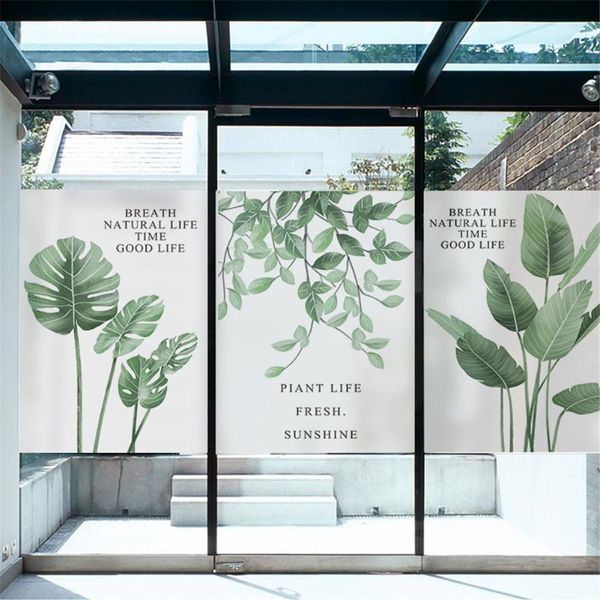 window stickers tropical plants film privacy glass sticker uv blocking heat control coverings tint for homedecor
window stickers tropical plants film privacy glass sticker uv blocking heat control coverings tint for homedecor