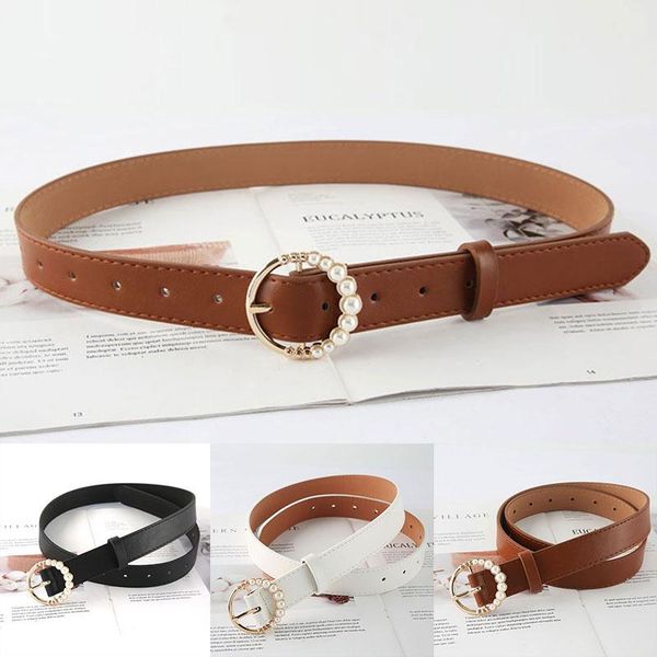 belts women luxury designer belt leather for jeans dresses round pearl studded buckle girls ladies fashion decorative waistband, Black;brown
belts women luxury designer belt leather for jeans dresses round pearl studded buckle girls ladies fashion decorative waistband, Black;brown