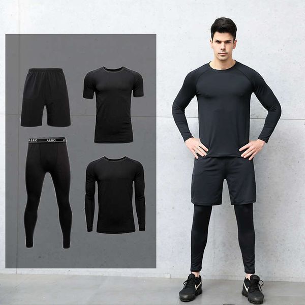 men's quick fitness tracksuits dry four five 200 kg basketball morning running tight training suit gym large, Gray
men's quick fitness tracksuits dry four five 200 kg basketball morning running tight training suit gym large, Gray