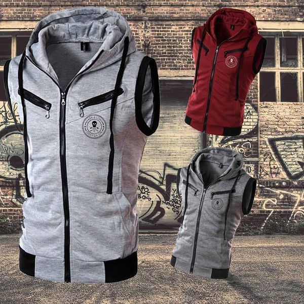 men's jackets autumn 2021 thick hooded sleeveless vest jacket fashion casual warm and windproof cotton, Black;brown
men's jackets autumn 2021 thick hooded sleeveless vest jacket fashion casual warm and windproof cotton, Black;brown