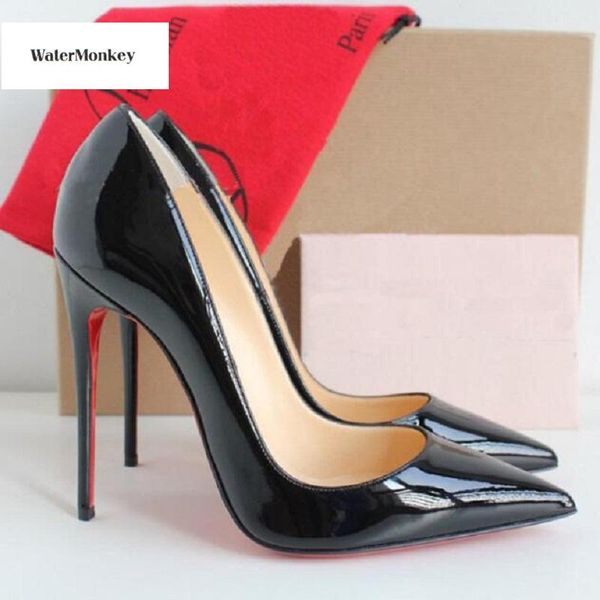 shoes women red heel pointed toe footwear classics 12cm thin woman wedding plus size 44 + dust bag 2021 dress, Black
shoes women red heel pointed toe footwear classics 12cm thin woman wedding plus size 44 + dust bag 2021 dress, Black