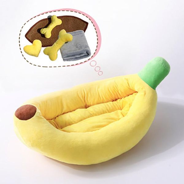 cat beds & furniture pet cartoon banana dog kennel supplies small and medium dogs four seasons universal
cat beds & furniture pet cartoon banana dog kennel supplies small and medium dogs four seasons universal