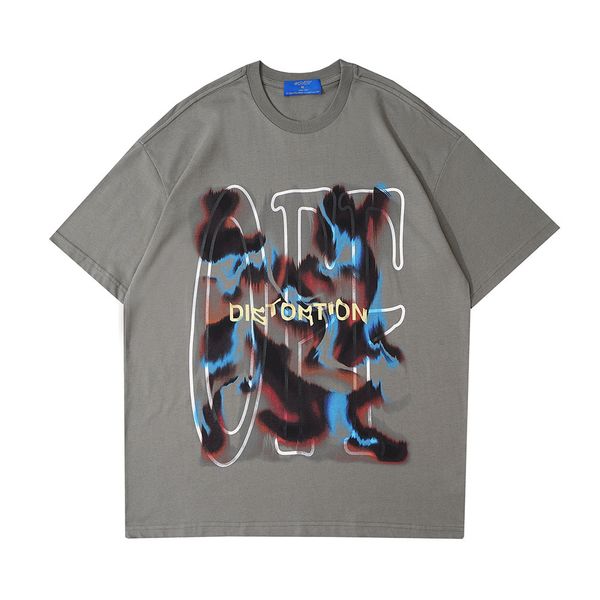 t shirt street fashion brand letter printed short sleeve for men's high hip hop trend summer loose round neck and quarter, White
t shirt street fashion brand letter printed short sleeve for men's high hip hop trend summer loose round neck and quarter, White