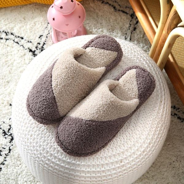 slippers soft plush shoes cute color block women for bedroom couple non-slip floor indoor home furry, Black
slippers soft plush shoes cute color block women for bedroom couple non-slip floor indoor home furry, Black