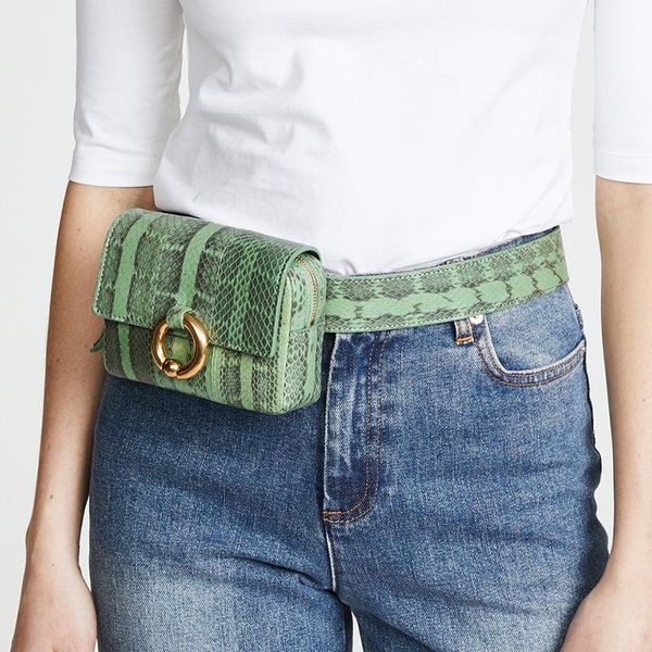 

fashion design waist bags fanny pack for women belt bag serpentine lady phone handy bum saszetka na biodra