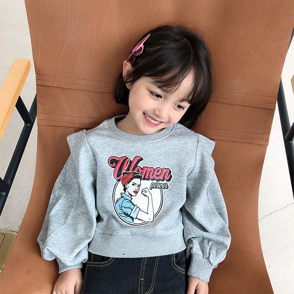 girls fashion printing balloon sleeve pullovers casual cotton 2 colors all-match sweatshirts 210508, Black
girls fashion printing balloon sleeve pullovers casual cotton 2 colors all-match sweatshirts 210508, Black