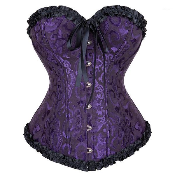 bustiers & corsets women floral corset vintage bustier and lace up boned lingerie victorian clubwear purple black pink white, Black;white
bustiers & corsets women floral corset vintage bustier and lace up boned lingerie victorian clubwear purple black pink white, Black;white