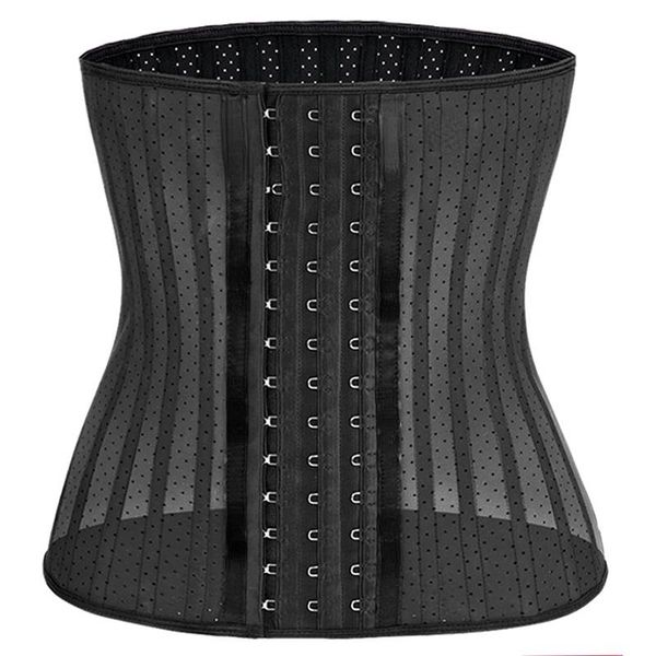 waist support 30cm height breathable latex trainer 25 steel boned corset cincher slim modeling strap women body shaper 9095, Black;gray
waist support 30cm height breathable latex trainer 25 steel boned corset cincher slim modeling strap women body shaper 9095, Black;gray