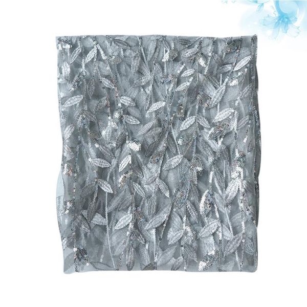table skirt 1pc sparkly leaves sequins tablecloth glitter mesh cloth for wedding party banquet decoration (grey, size)
table skirt 1pc sparkly leaves sequins tablecloth glitter mesh cloth for wedding party banquet decoration (grey, size)