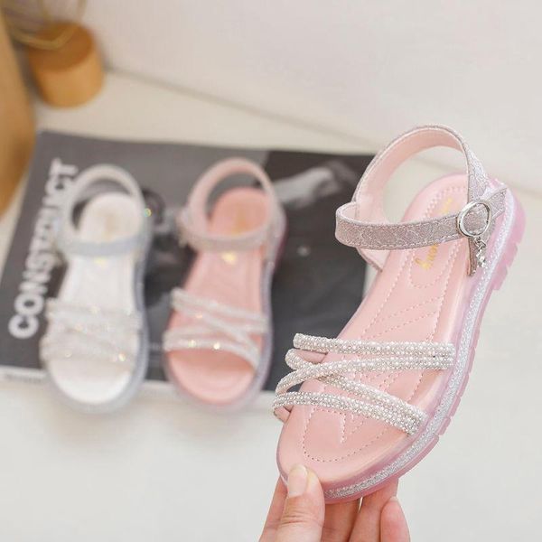 sandals little girl children female princess 2021 trendy flat bottom rhinestone soft summer elementary school roman s, Black
sandals little girl children female princess 2021 trendy flat bottom rhinestone soft summer elementary school roman s, Black