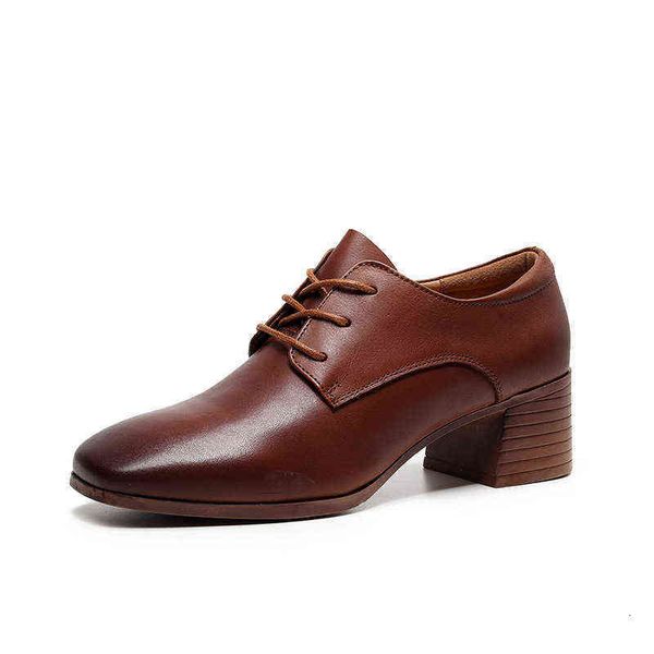 2021 autumn women's sho layer cowhide british style high-heeled leather casual single
2021 autumn women's sho layer cowhide british style high-heeled leather casual single