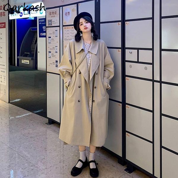 women's trench coats women japanese style long coat harajuku windbreaker loose outwear student all-match fashion streetwear sweet elega, Tan;black
women's trench coats women japanese style long coat harajuku windbreaker loose outwear student all-match fashion streetwear sweet elega, Tan;black