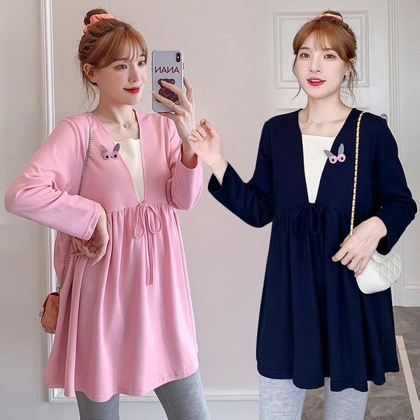 maternity dresses 905# clothes spring autumn chiffon long sleeve easy matching loose stylish dress for pregnant women mom, White
maternity dresses 905# clothes spring autumn chiffon long sleeve easy matching loose stylish dress for pregnant women mom, White