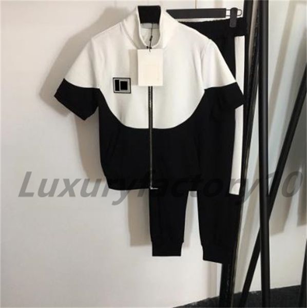 summer sets classic black white matching elastic waist casual pants 2 clothes suit womens clothes set, Black;blue
summer sets classic black white matching elastic waist casual pants 2 clothes suit womens clothes set, Black;blue