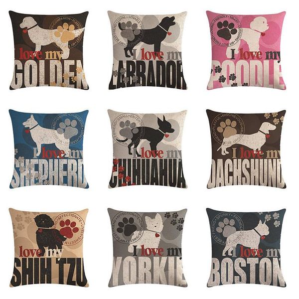 cushion/decorative pillow 45cm*45cm letters i love my dogs pattern linen/cotton throw covers couch cushion cover home decorative pillows 148
cushion/decorative pillow 45cm*45cm letters i love my dogs pattern linen/cotton throw covers couch cushion cover home decorative pillows 148