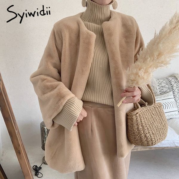 syiwidii faux fur coats and jackets women rabbit fur wide-waisted casual fall clothes for women winter fashion full pelt 210417, Black
syiwidii faux fur coats and jackets women rabbit fur wide-waisted casual fall clothes for women winter fashion full pelt 210417, Black