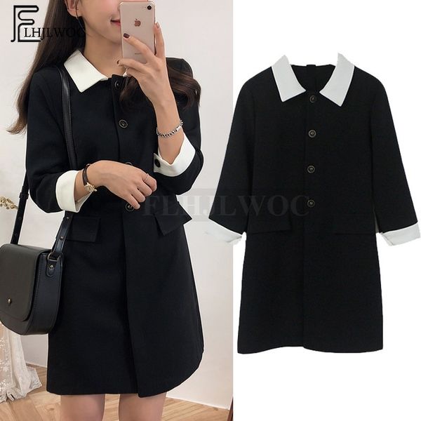 casual dresses winter basic black women preppy style design temperament lady cute sweet girls pockets little button shirt dress bgfm, Black;gray
casual dresses winter basic black women preppy style design temperament lady cute sweet girls pockets little button shirt dress bgfm, Black;gray