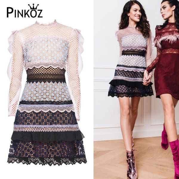 spring autunm designer style embroidery ruffles long sleeve high waist hollow out elegant pathwork dress vestidos 210421, White
spring autunm designer style embroidery ruffles long sleeve high waist hollow out elegant pathwork dress vestidos 210421, White