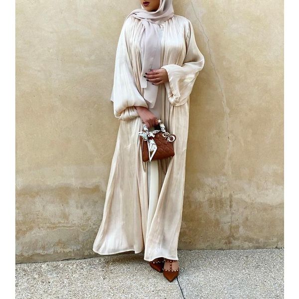 ethnic clothing eid abaya muslim dress kimono for women summer fashion shining silklike open abayas cardigan puff sleeve dubai turkey clothe, Red
ethnic clothing eid abaya muslim dress kimono for women summer fashion shining silklike open abayas cardigan puff sleeve dubai turkey clothe, Red